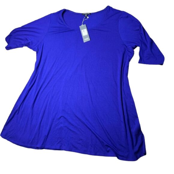 NWT! Eileen Fisher Women's, Violet Slip on Tunic Dress Size 2X- MSRP $148 - Picture 3 of 5